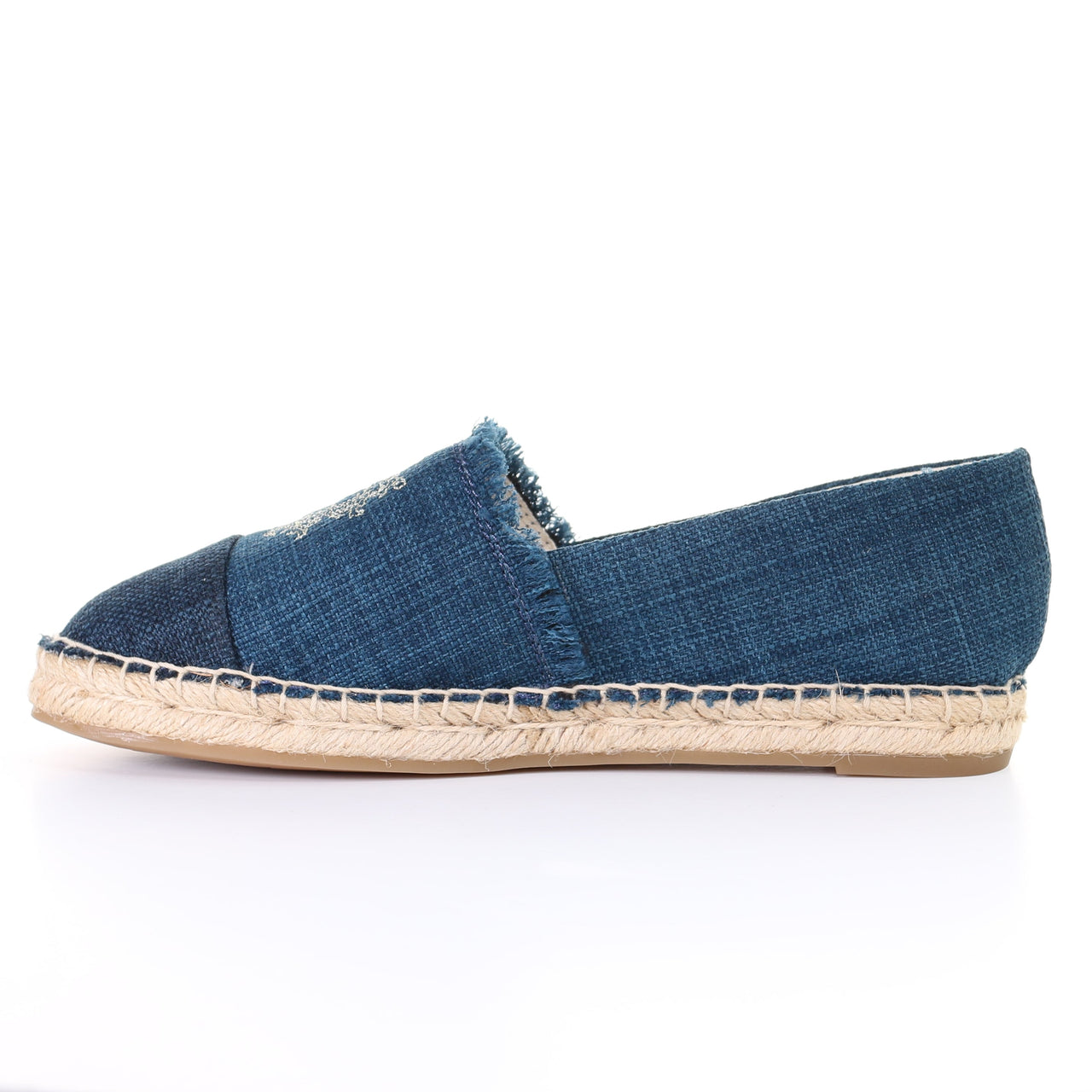 Twotone Espadrilles-Navy