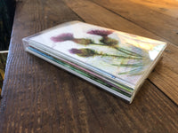 Thumbnail for Box Set of 6 Greeting Cards: Cards, Thistles, Daylily, Rose, Magnolia, Geranium, Blank Artist Cards, Mother's Day Cards - SET(6) -