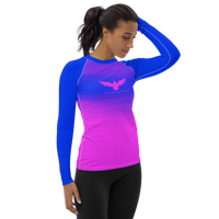 Thumbnail for FYC - Women's Summer Eclipse Long Sleeve All Weather UPF 50 Rash Guard - 1 COLOR -