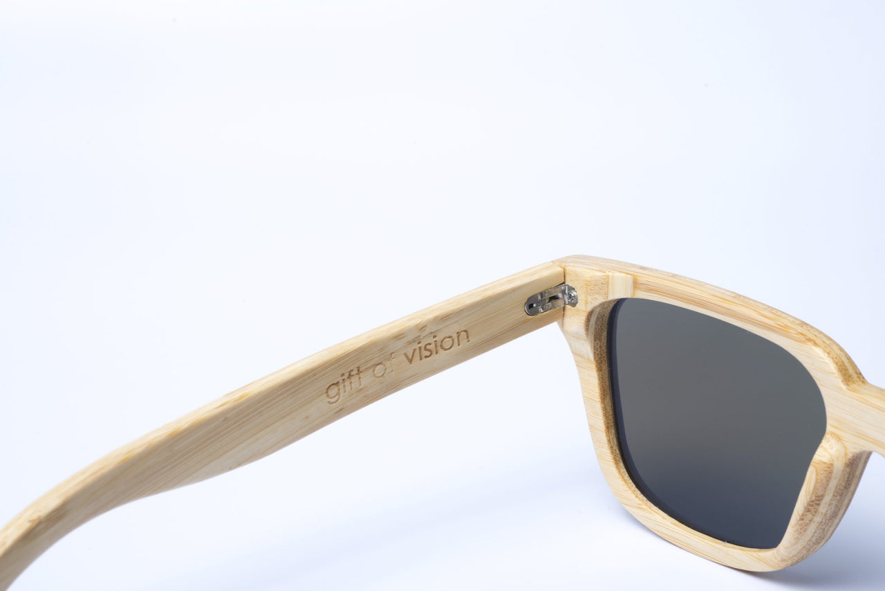 PANDA - Jackson Bamboo Sunglasses - 4 COLORS -