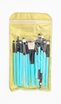 Thumbnail for Savoy - Zaina Makeup Brush Set - Teal -