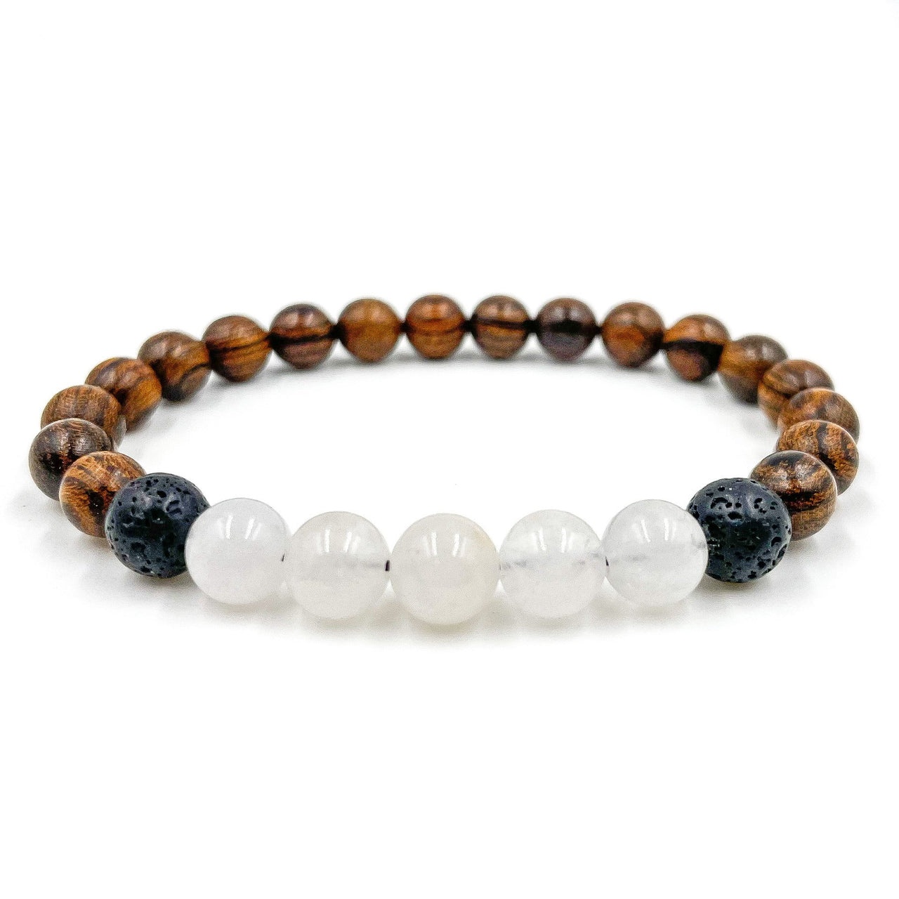 Kingston - Moonstone, Tigerskin Sandalwood, & Lava Rock -