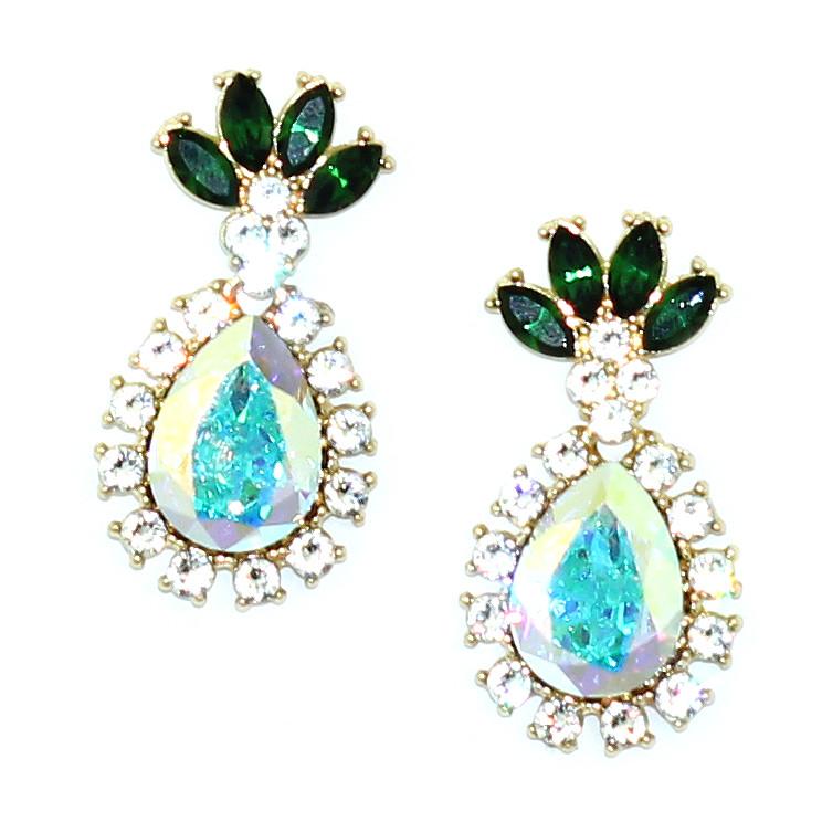 KRISTIN PERRY - Pineapple Drop Earrings - 5 COLORS -