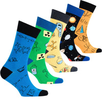 Thumbnail for Men's Stem Series Socks - 5 PACK -