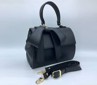 Thumbnail for GUNAS NEW YORK - Cottontail - Black Vegan Leather Bag - 1 COLOR -