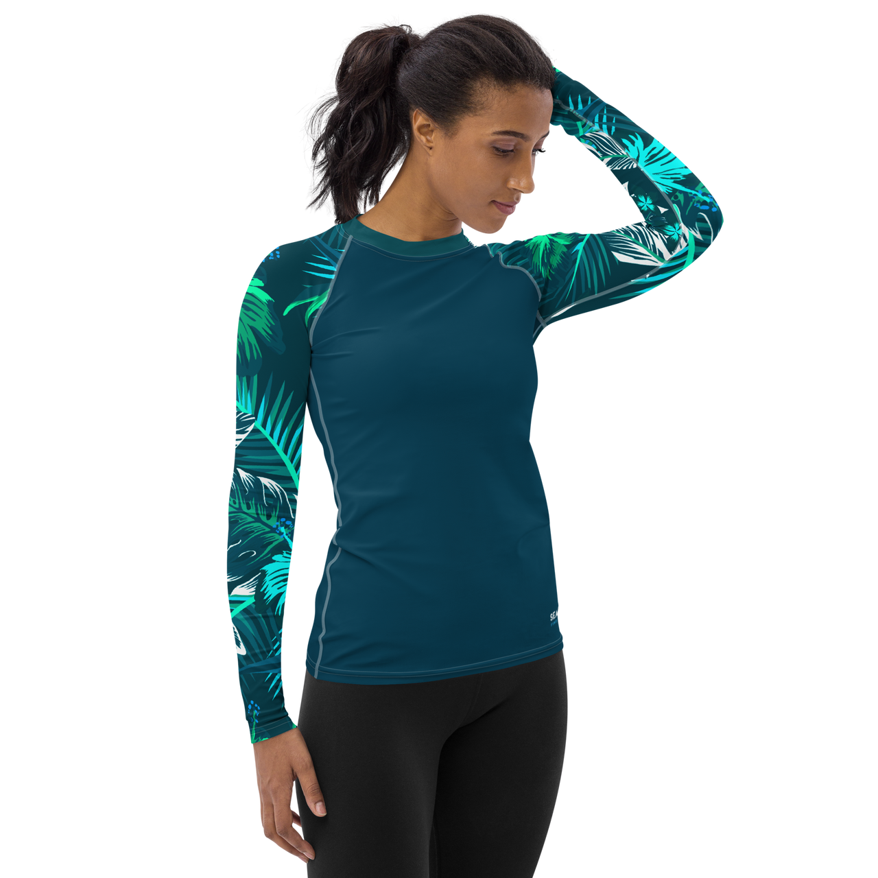 FYC - Women's Veronica Sleeve Sea Skinz Performance Rash Guard UPF 40+ - 1 COLOR -