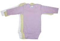 Thumbnail for Bambini Boy's Pastel Long Sleeve Onezie - 3 PACK -