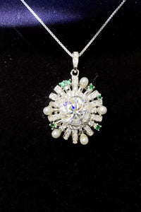 Thumbnail for 2 Carat Moissanite 925 Sterling Silver Necklace