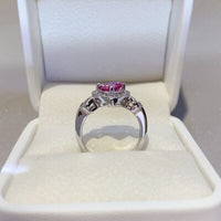 Thumbnail for 1 Carat Moissanite 925 Sterling Silver Ring