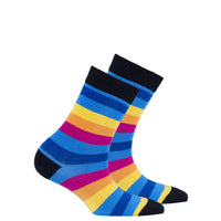 Thumbnail for Kids Rainbow Stripe Socks - 1 COLOR