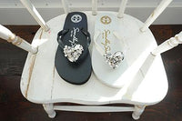 Thumbnail for SAND BY SAYA N.Y. - Chelsea Heart (Crystal) - Big Kids Sandal - 2 SIZES - 2 COLORS -