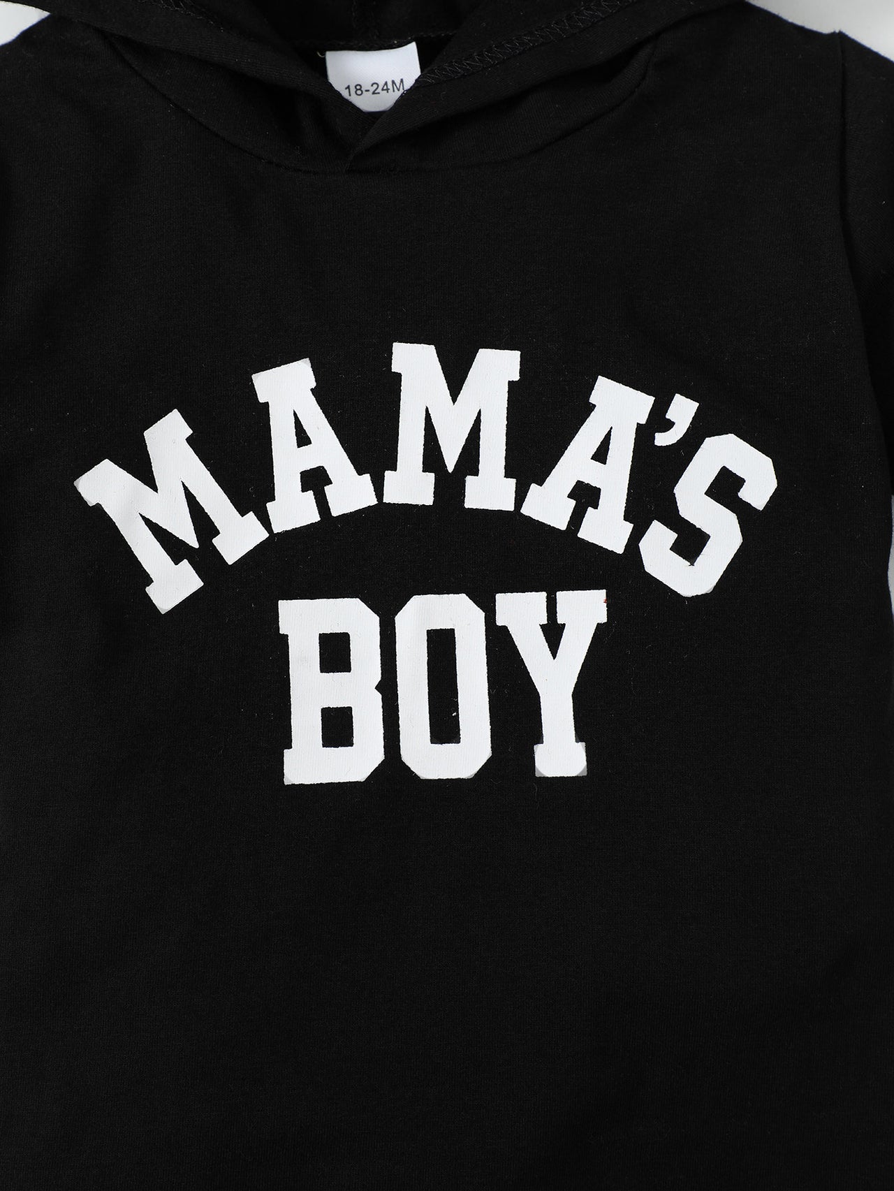 MAMA'S BOY Hoodie and Shorts set - 2 PCS - T - 1 COLOR -