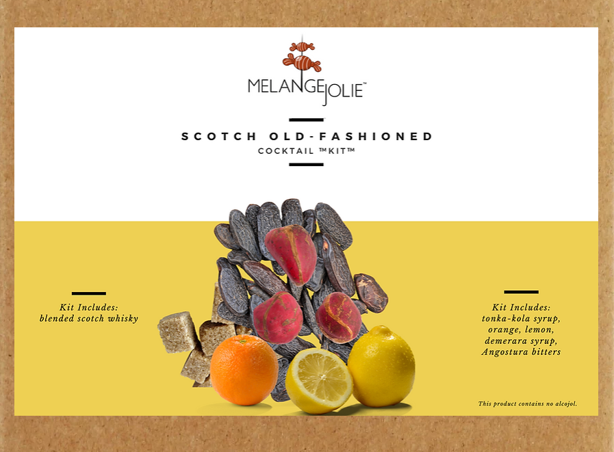 Mélange Jolie Scotch Old Fashioned Cocktail SipKit™