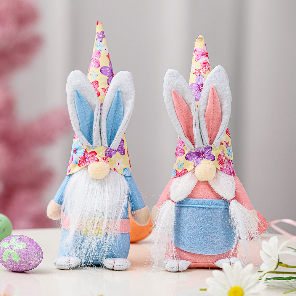 Easter Pointed Hat with Ears Gnomes - [5-10 DAY DELIVERY] - T - 2 TYPES -