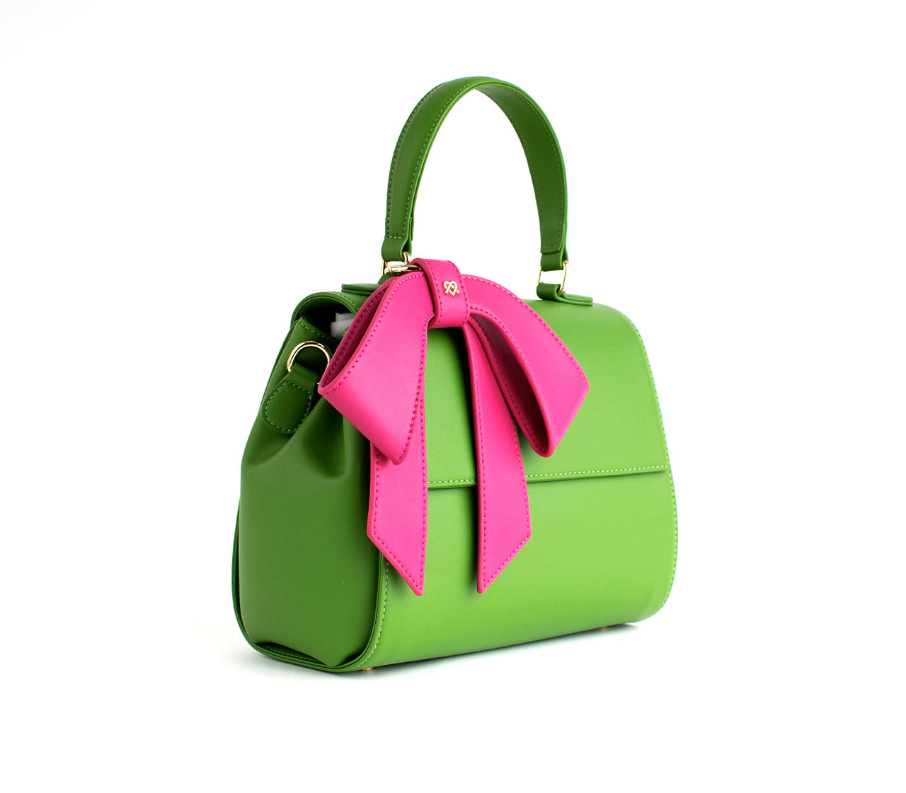 GUNAS NEW YORK - Cottontail - Neon Green Vegan Leather Bag - 1 COLOR -