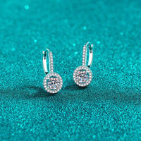 Thumbnail for 1 Carat Moissanite 925 Sterling Silver Earrings