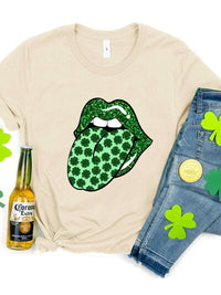 Thumbnail for Saint Patrick's Day Round Neck T-Shirt - T - 3 COLORS -