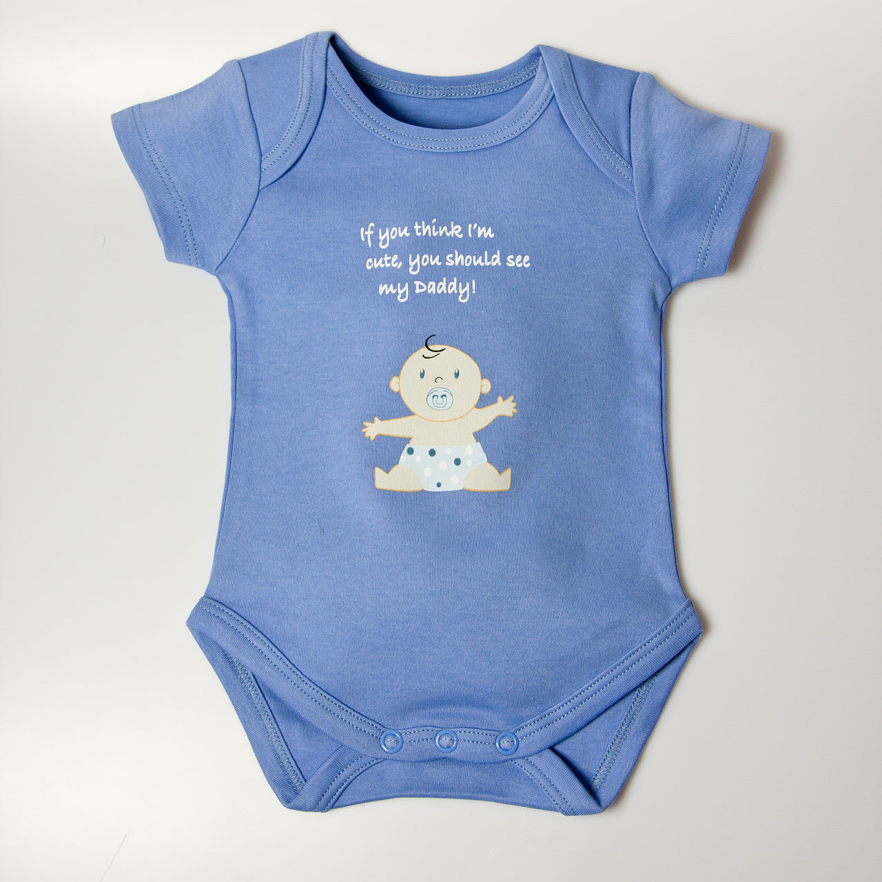 Little Ashkim - Cute as Daddy Bodysuit - 2 COLORS -