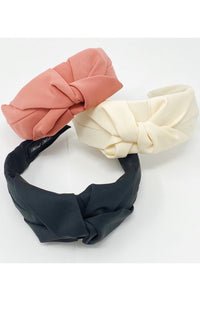 Thumbnail for Satin Twist Headband - 3 COLORS