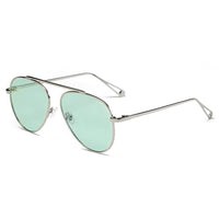 Thumbnail for Hidalgo | S2021 - Metal Oversize Tinted Lens Aviator Sunglasses - 8 COLORS -