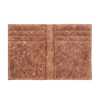 Thumbnail for IKON SWEDEN - Coconut Leather BiFold Card Holder - Cutch Brown - 1 COLOR -