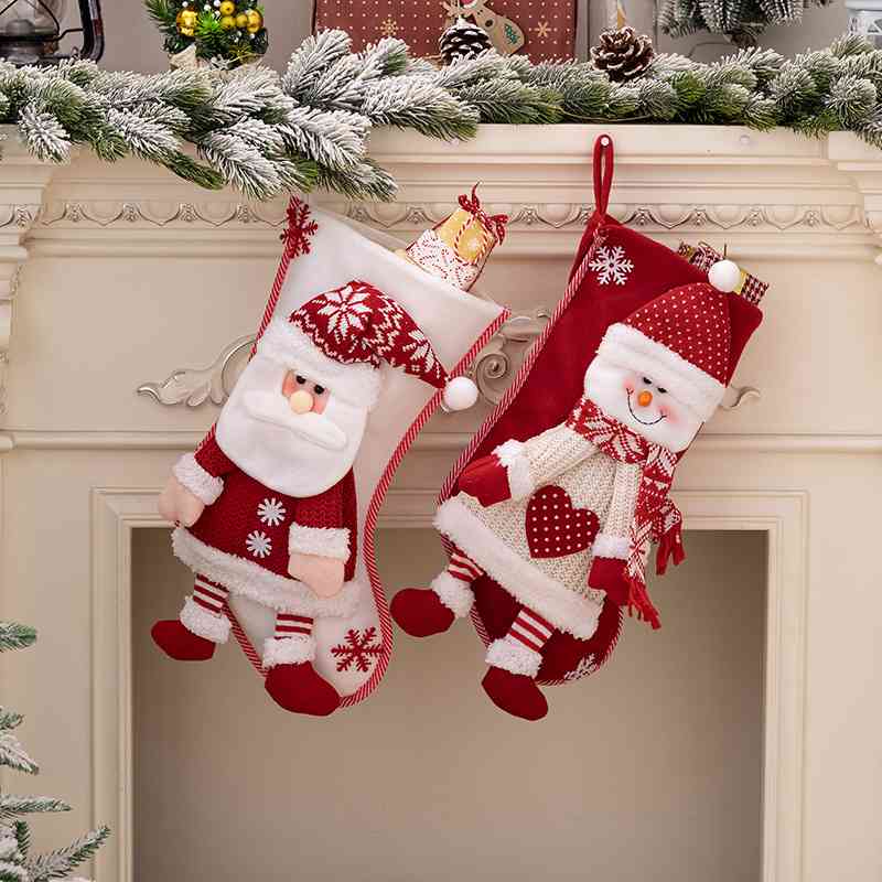 Christmas Stockings - 16.5" - [5-10 DAY DELIVERY] - T - 2 TYPES -