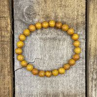 Thumbnail for Union - Yellow Sandalwood Mala Beaded Bracelet -