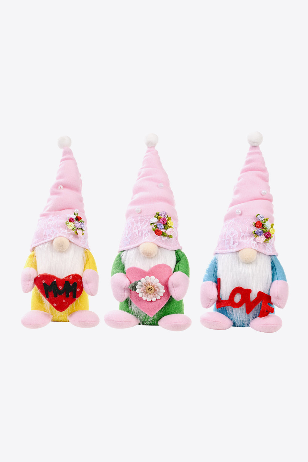 Special Occasion / Mother's Day Short Leg Gnomes - 11.4" - 3 TYPES - [5-10 DAY DELIVERY] - T -