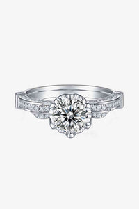 Thumbnail for Adored 1 Carat Moissanite 925 Sterling Silver Ring