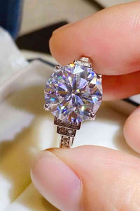 Thumbnail for 5 Carat Moissanite 925 Sterling Silver Ring