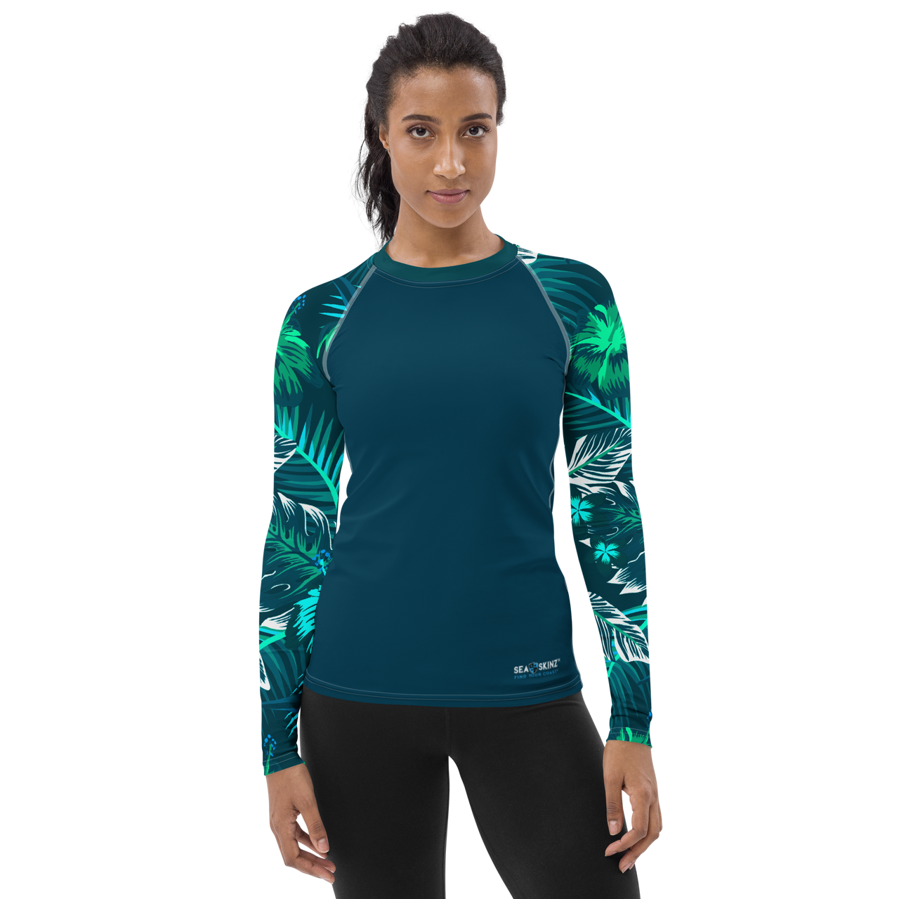 FYC - Women's Veronica Sleeve Sea Skinz Performance Rash Guard UPF 40+ - 1 COLOR -