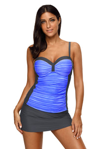 Thumbnail for Two-Tone Sweetheart Neck Two-Piece Swimsuit - T - 3 COLORS -