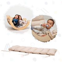 Thumbnail for Cushion for Climbing Arch & Rocker Balance – Beige (Cushion Only)