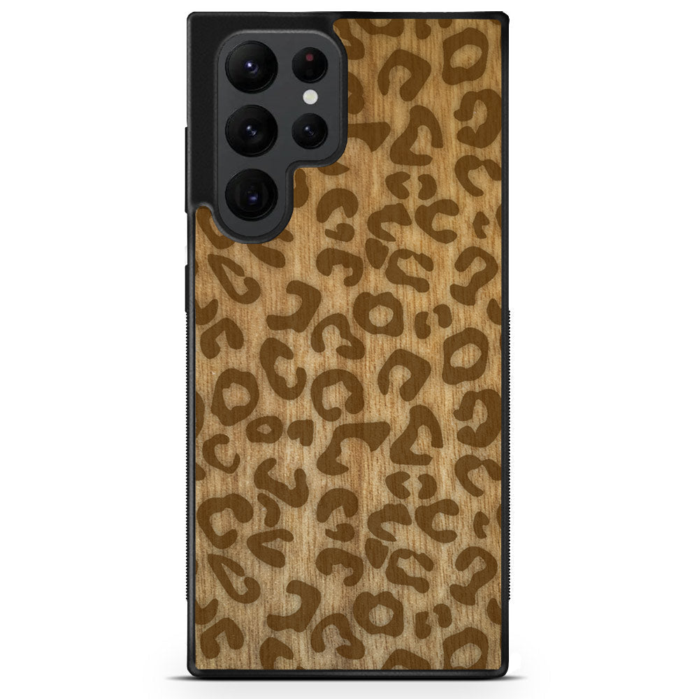 MMORE - Cheetah Print - Wooden phone case - FITS 56 PHONES - FIND YOURS! -