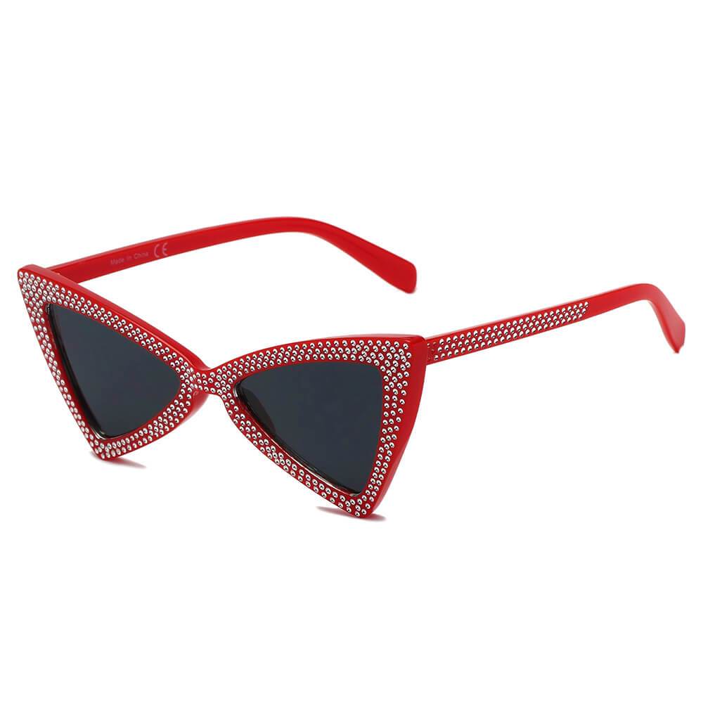 Canberra | S1078 - Women Retro Vintage Extreme Cat Eye Sunglasses - 4 COLORS -