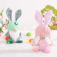 Thumbnail for New Easter Gnome Rabbits - Handmade Reusable Home Decoration - Spring Bunny Ornaments - [14-20 DAY DELIVERY] - MULTIPLE TYPES & COLORS - CHECK US OUT! -