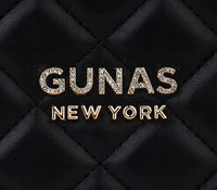 Thumbnail for GUNAS NEW YORK - Koi - Black Quilted Vegan Leather Purse - 1 COLOR -