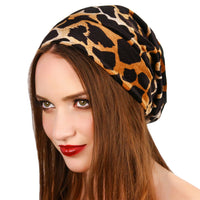 Thumbnail for KRISTIN PERRY - Giraffe Print Beanie - 1 PATTERN -