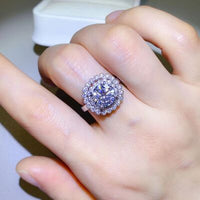 Thumbnail for 2 Carat Moissanite 925 Sterling Silver Ring