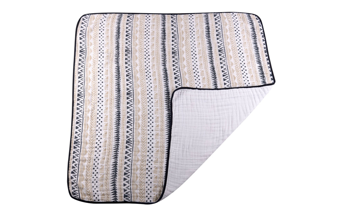 Pyramid Cotton Muslin Newcastle Blanket -