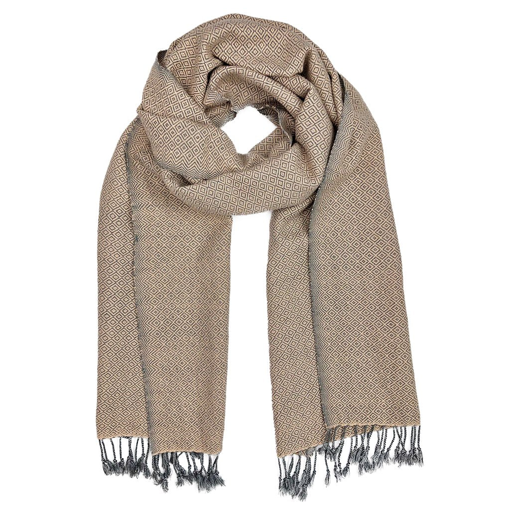 Slate & Salt - Organic Cotton Diamond Scarf - 6 COLORS -