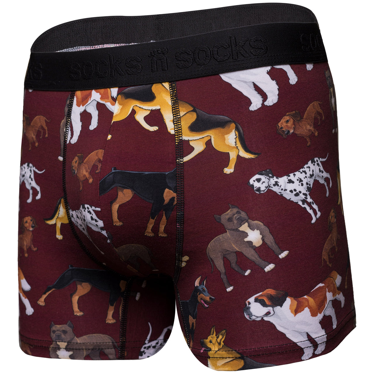 Men's Multi Dogs Boxer Brief - 1 COLOR -