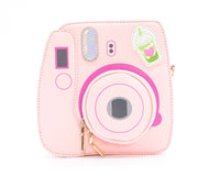 Thumbnail for Oh Snap Instant Camera Handbag - Pretty Pink