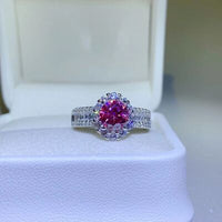 Thumbnail for 1 Carat Moissanite 925 Sterling Silver Ring