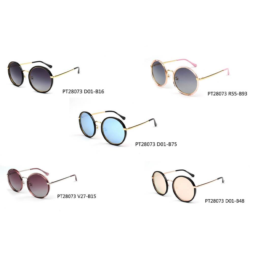 BMO | Women Round Polarized Fashion Sunglasses Circle - 5 COLORS -