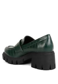 Thumbnail for London Rag - Benz Chunky Block Heel Loafers - 3 COLORS -