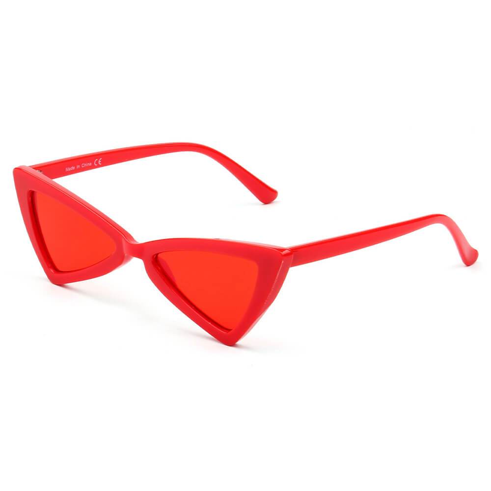 Firenze | S1053 - Women High Pointed Cat Eye Sunglasses - 6 COLORS -