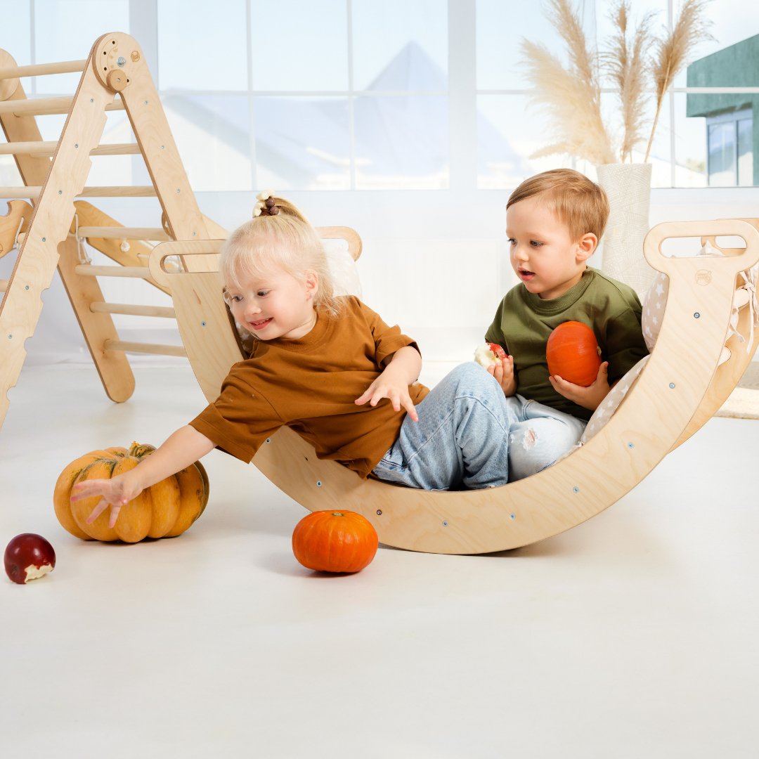 Climbing Arch + Cushion - Montessori Climbers for Toddlers