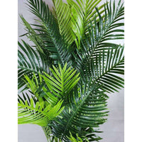 Thumbnail for Artificial Hawaii Palm With Multiple Trunk & Long Leaves 180cm -