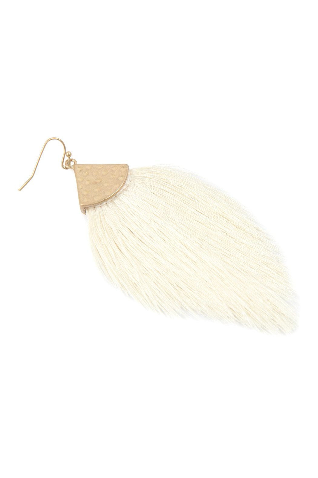 Thread Tassel Drop Earrings - 15 COLORS -